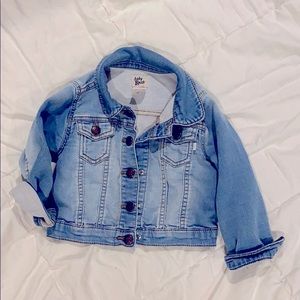 Adorable Toddler Jean Jacket